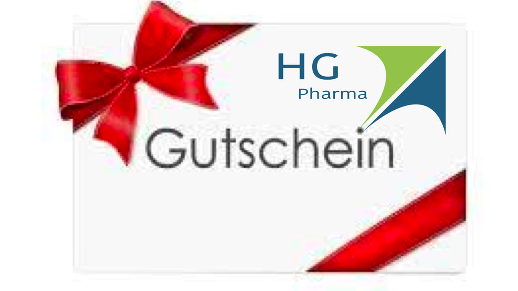 HG Pharma Geschenk Gutschein